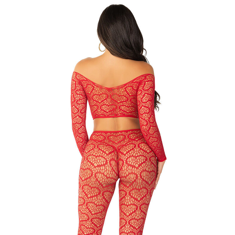 Crop top et bas rouges TU