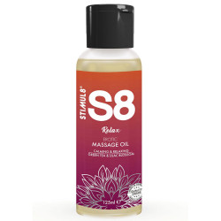 S8 Relax Huile de massage Thé vert 125 ml