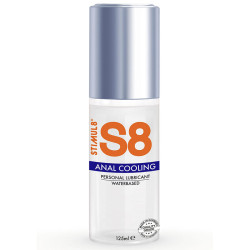 S8 Lubricante Anal Efecto Frío 125 ml