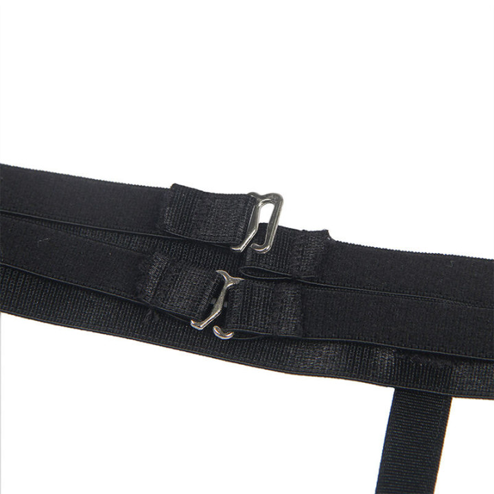Body con Liguero Negro