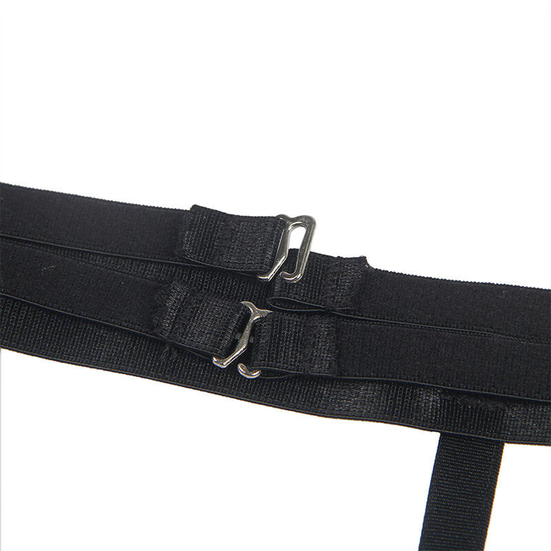 Body noir avec porte-jarretelles