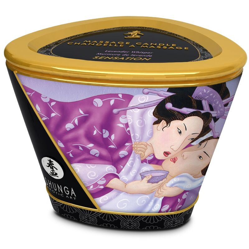 Bougie de massage à la lavande 170 ml