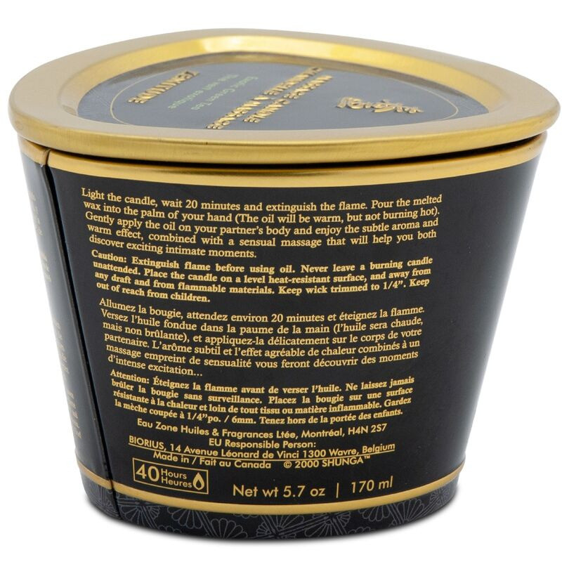 Bougie de massage à la lavande 170 ml