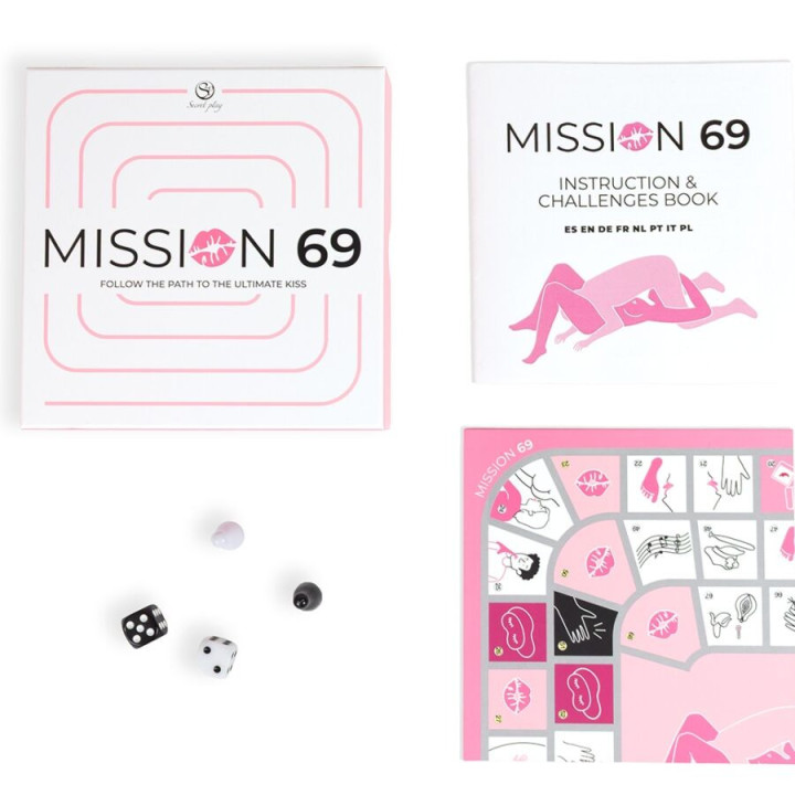 Jeu de société pour couples Mission 69