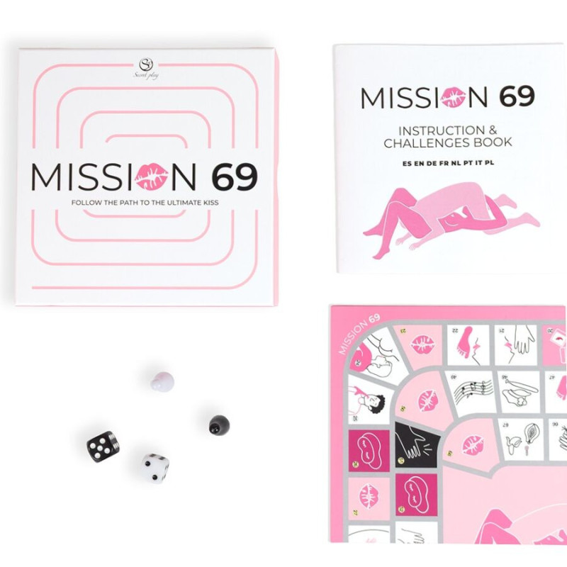 Jeu de société pour couples Mission 69