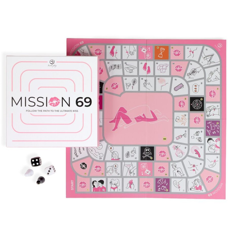Jeu de société pour couples Mission 69