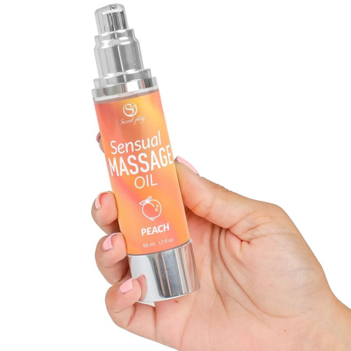 Huile de massage à la pêche
