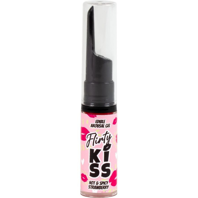 Flirty Kiss Gels pour sexe oral Fraise et Menthe