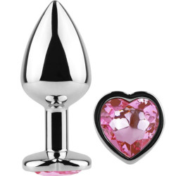 Plug Corazón Fucsia Talla S