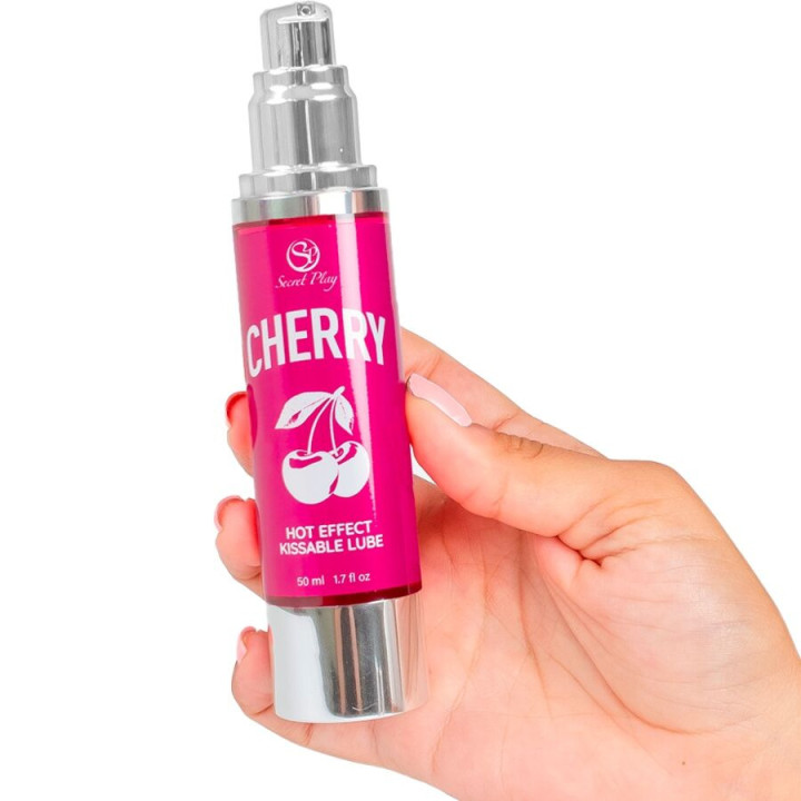 Lubrifiant chauffant saveur cerise 50 ml