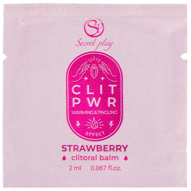 Lubrifiant à la fraise en monodose 2 ml