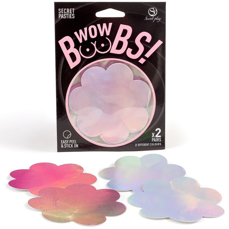 Wow Boobs Cache-tétons Fleur