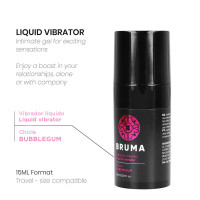 Gel vibrant intime goût bubble-gum