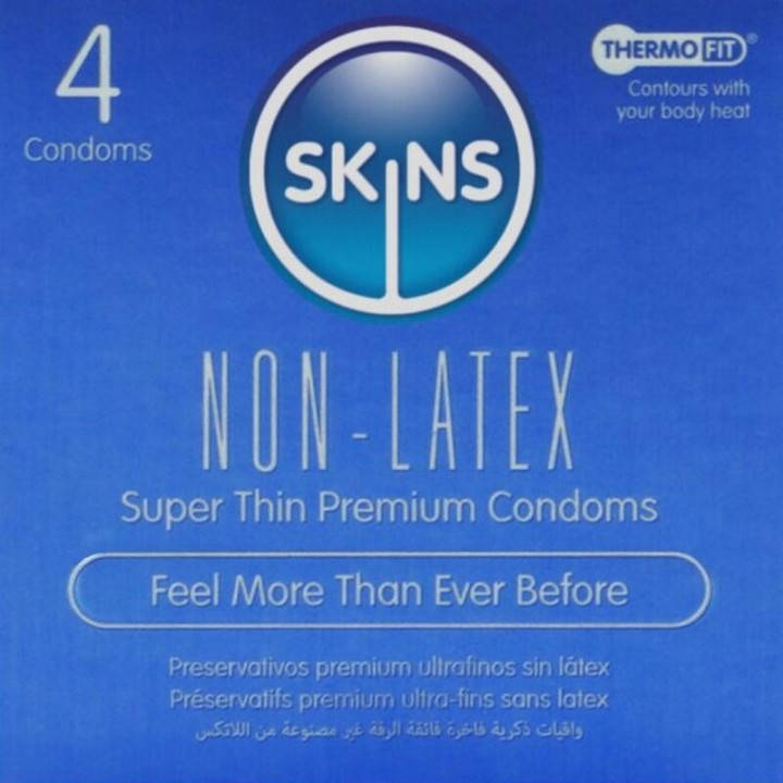 Préservatifs Sans Latex 4 unités