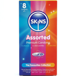 Assortiment de préservatifs Premium 8 unités