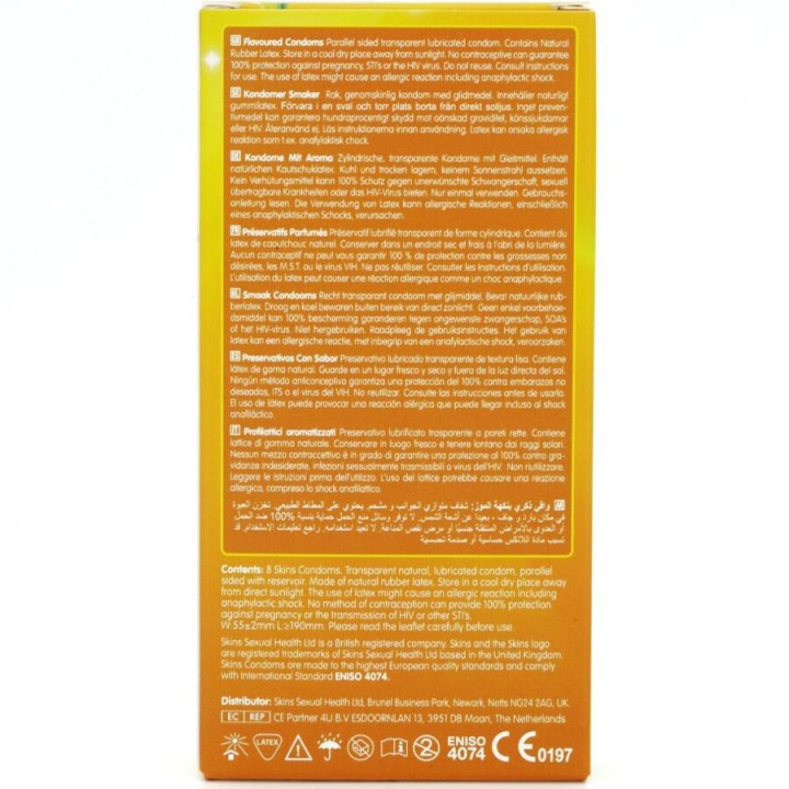 Preservativos Sabor Plátano Premium 8 Uds
