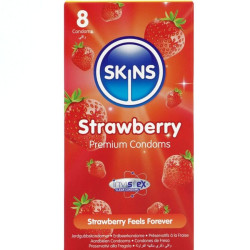 Preservativos Premium Sabor Fresa 8 Uds