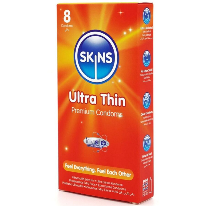 Préservatifs Premium ultrafins 8 unités