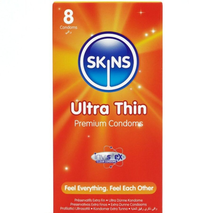 Préservatifs Premium ultrafins 8 unités