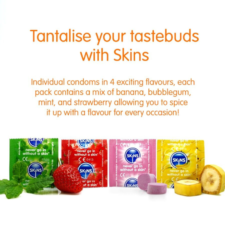 Preservativos Premium Multi Sabores 4 Uds