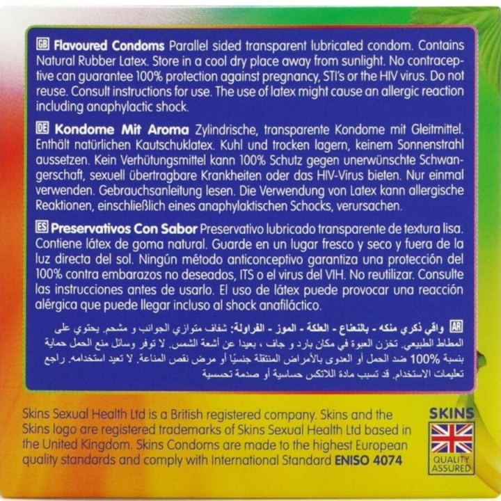 Preservativos Premium Multi Sabores 4 Uds