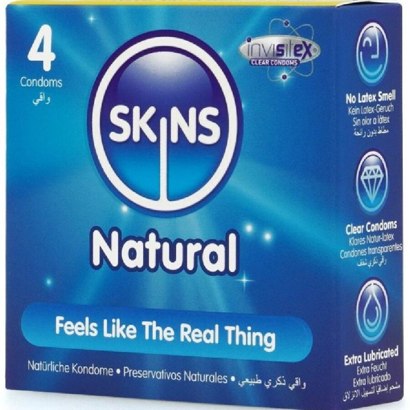Préservatifs Naturels Premium 4 unités