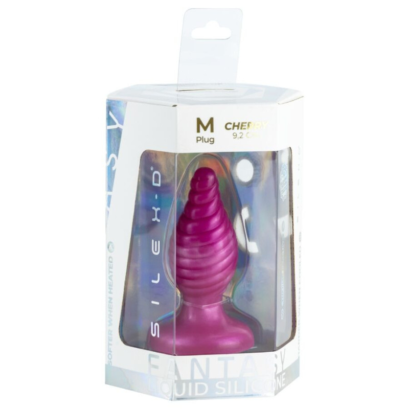 Cherry Plug anal thermoréactif rose
