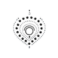 Bijoux Adhésifs Flamboyant Argent Noir