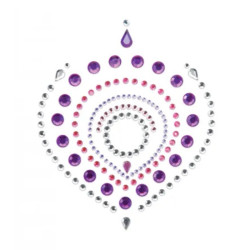 Adhésif bijoux Flamboyant violet rose