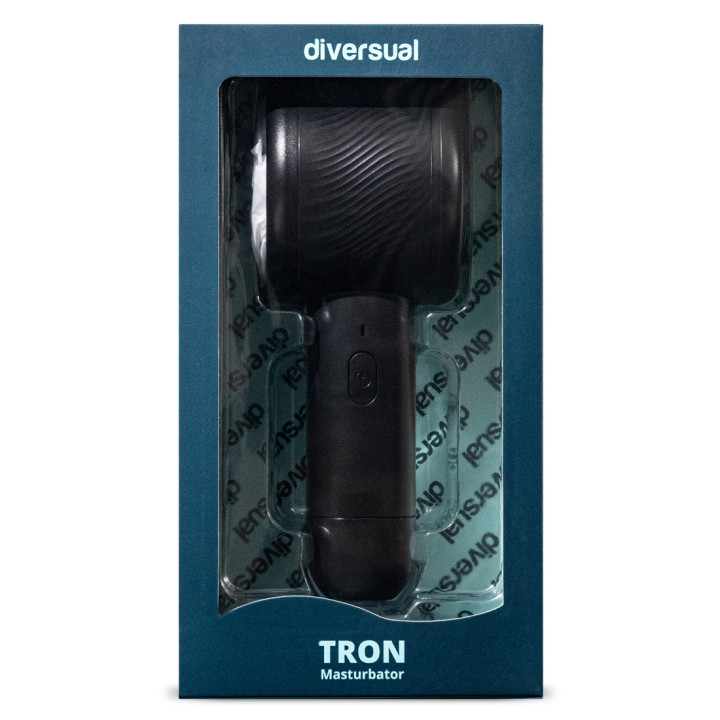 Tron Masturbateur Automatique Noir