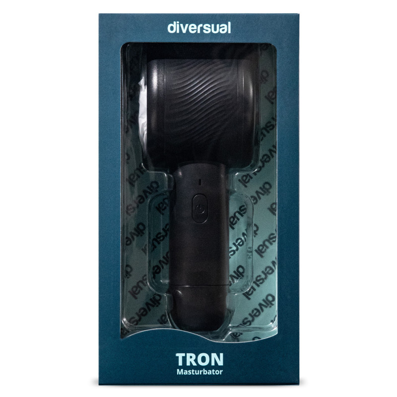 Tron Masturbateur Automatique Noir