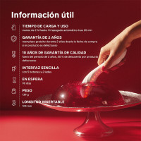 Lelo Mona Spectra masseur intime à lumière rouge
