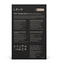 Lelo F2S Double Sonic Masturbateur sonique rouge