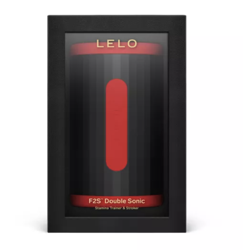 Lelo F2S Double Sonic Masturbateur sonique rouge