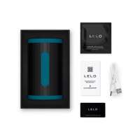 Lelo F2S Double Sonic masturbateur bleu-vert