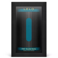 Lelo F2S Double Sonic masturbateur bleu-vert