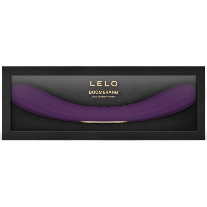 Lelo Boomerang Vibromasseur Double Extrémité Violet