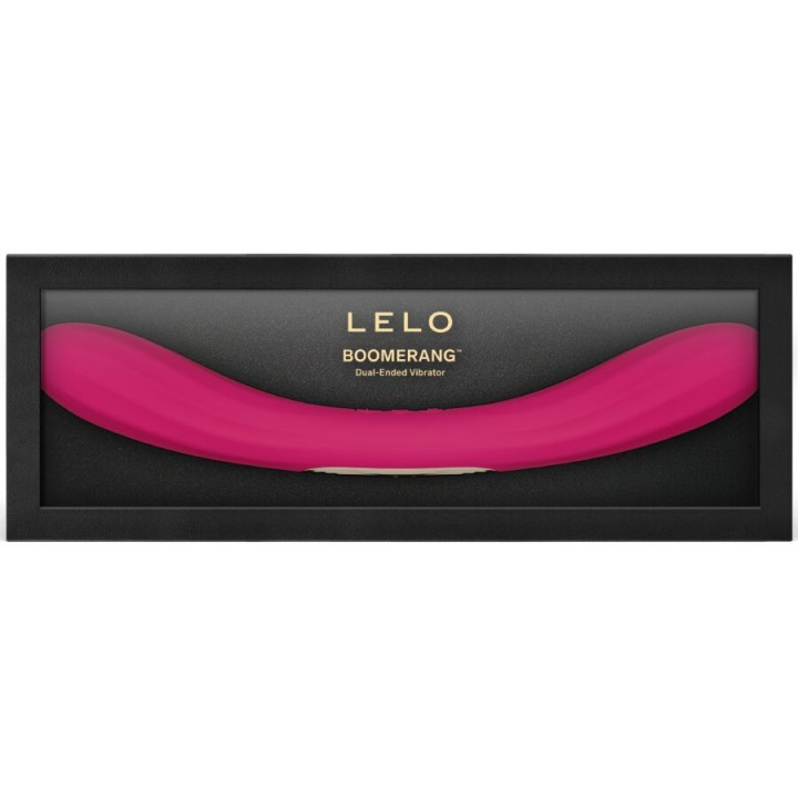 Lelo Boomerang Vibromasseur Double Embout Cerise