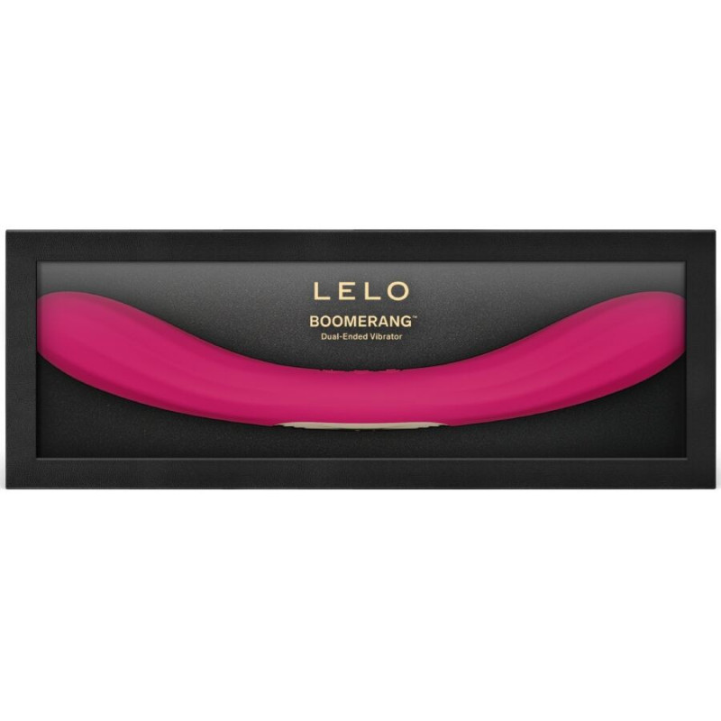 Lelo Boomerang Vibromasseur Double Embout Cerise