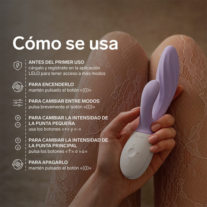 Lelo Ina Twist Vibromasseur Lavande