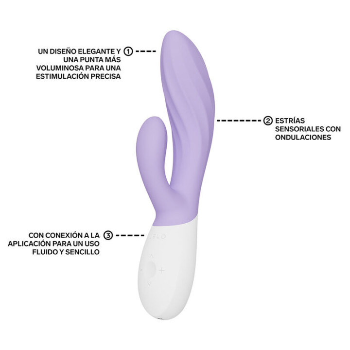 Lelo Ina Twist Vibromasseur Lavande