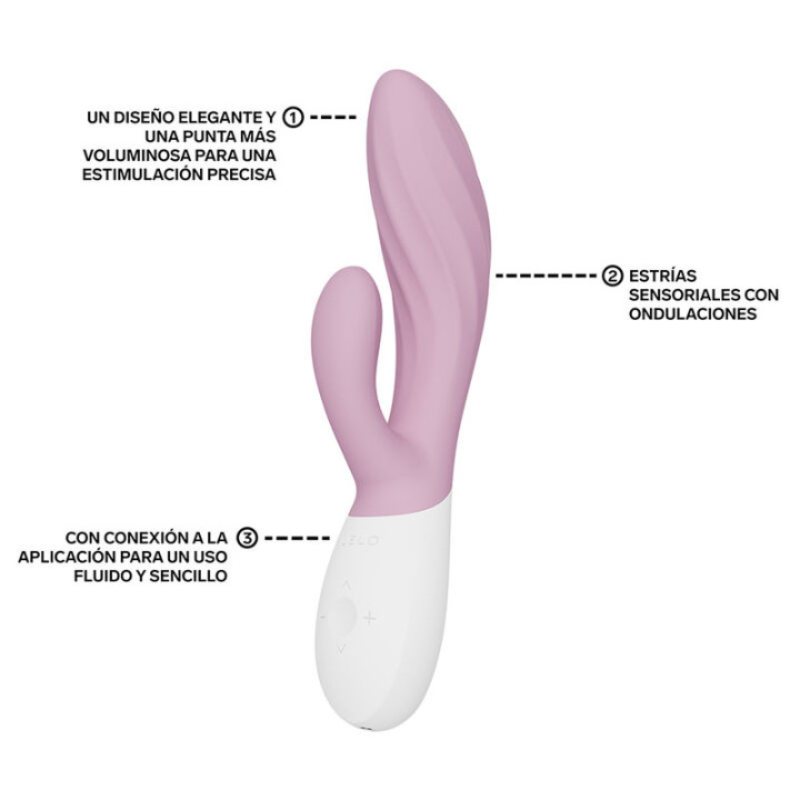 Lelo Ina Twist Vibromasseur rose