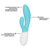 Lelo Ina Twist Vibrador Azul