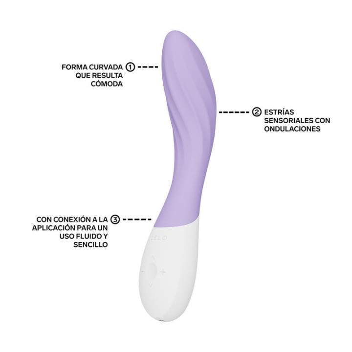 Lelo Mona Twist Vibromasseur point G lavande