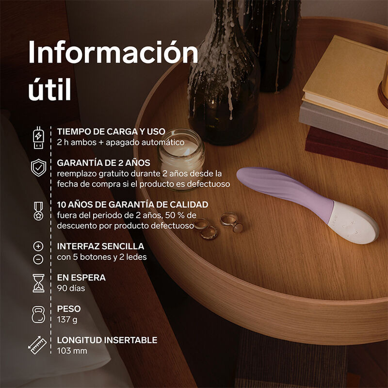 Lelo Mona Twist Vibromasseur point G rose