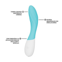 Lelo Mona Twist Vibromasseur Point G Turquoise