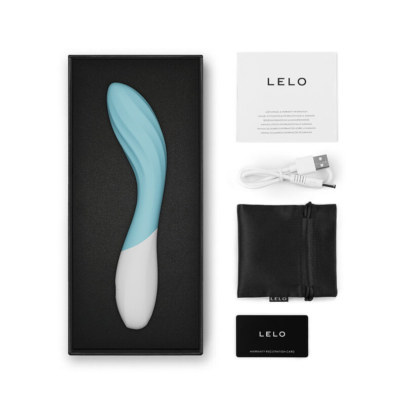 Lelo Mona Twist Vibromasseur Point G Turquoise