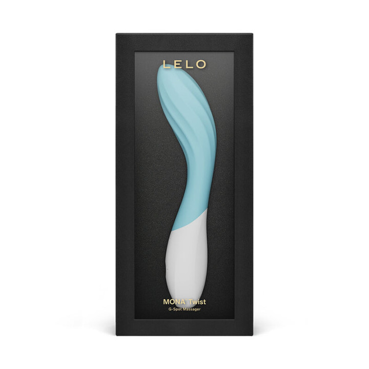 Lelo Mona Twist Vibromasseur Point G Turquoise