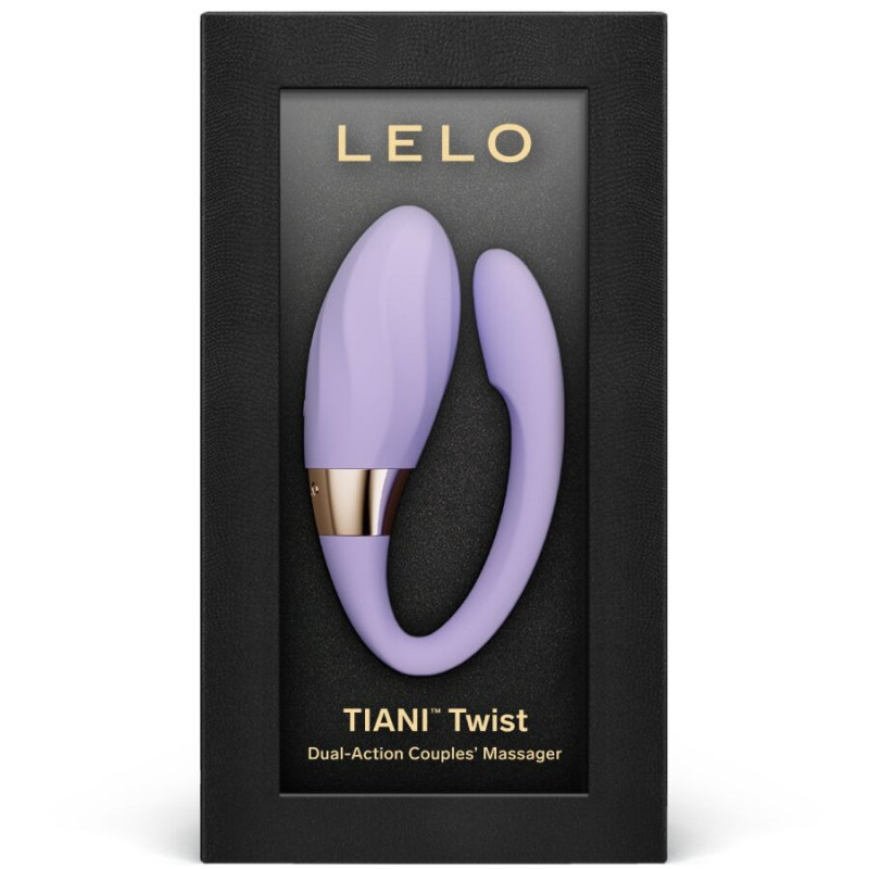 Lelo Tiani Twist Vibromasseur pour couples Lavande
