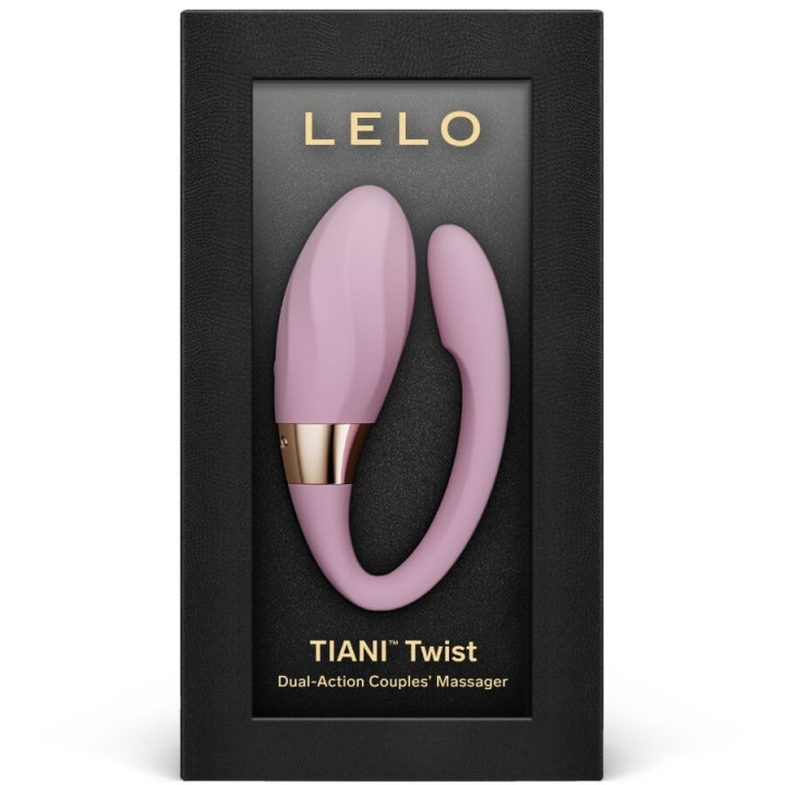 Lelo Tiani Twist Vibrador para Parejas Rosa